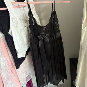 Black Victoria's Secret Slip